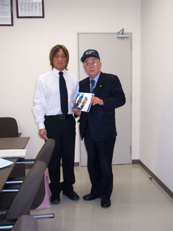 埼玉西武 平尾が1日署長