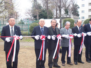 辻・鉢木公園(水辺公園)オープン
