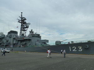 体験航海乗艦