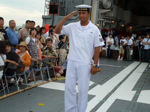 体験航海乗艦